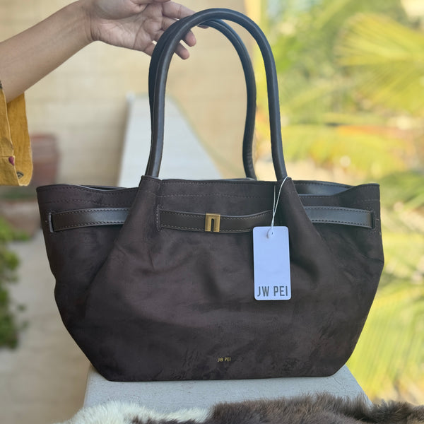 JW PEI Hana Medium Suede Tote Bag-Same as original-Master Series