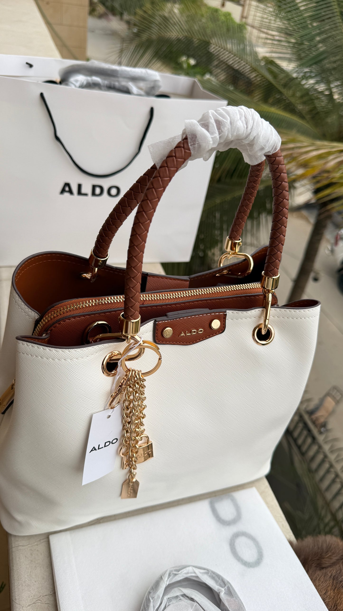 Aldo Lothycan Satchel-Master Series.