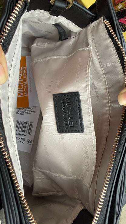 Michael Kors Laila Signature Monogram Hand bag With box.