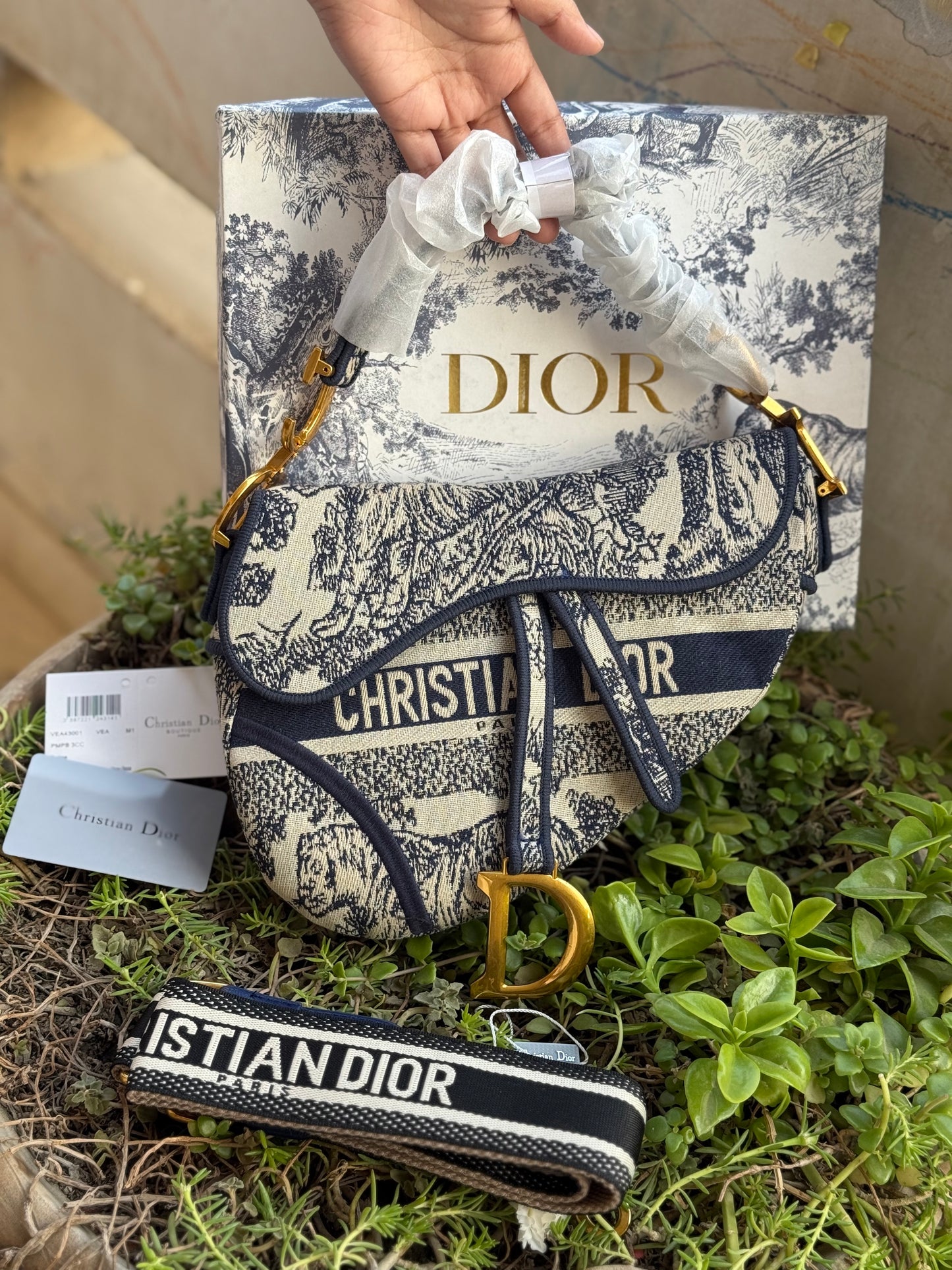Christian Dior Saddle Bag-Master Plus Series-Box Packaging Include