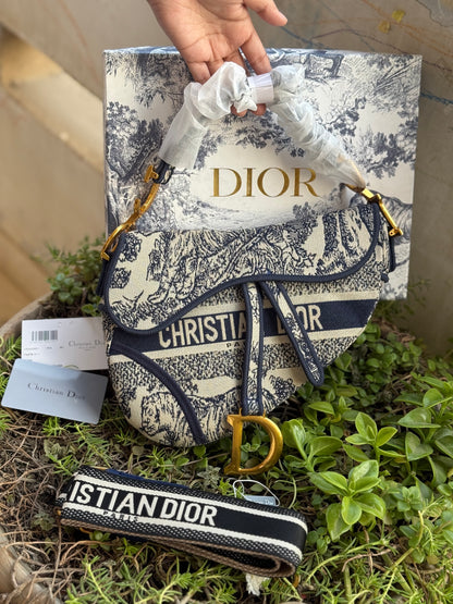 Christian Dior Saddle Bag-Master Plus Series-Box Packaging Include
