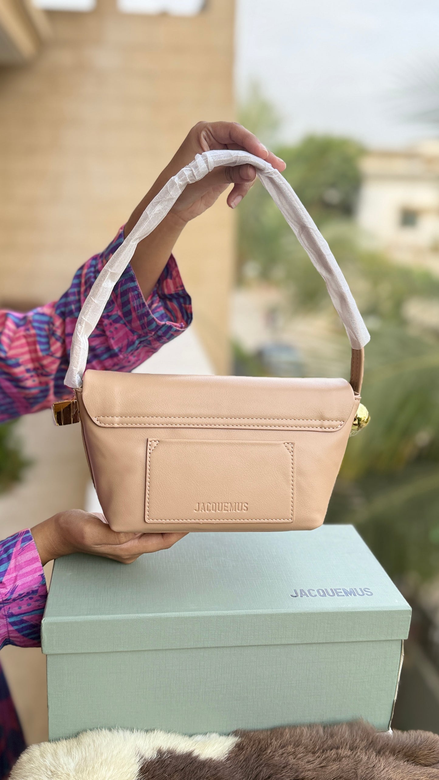 Jacquemus Le Rond Carré Shoulder Bag-Master Series-With box