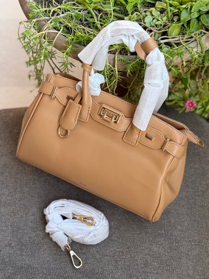 JW PEI Ziva Metal Lock Decoration Tote Bag-Master Series-Same as original