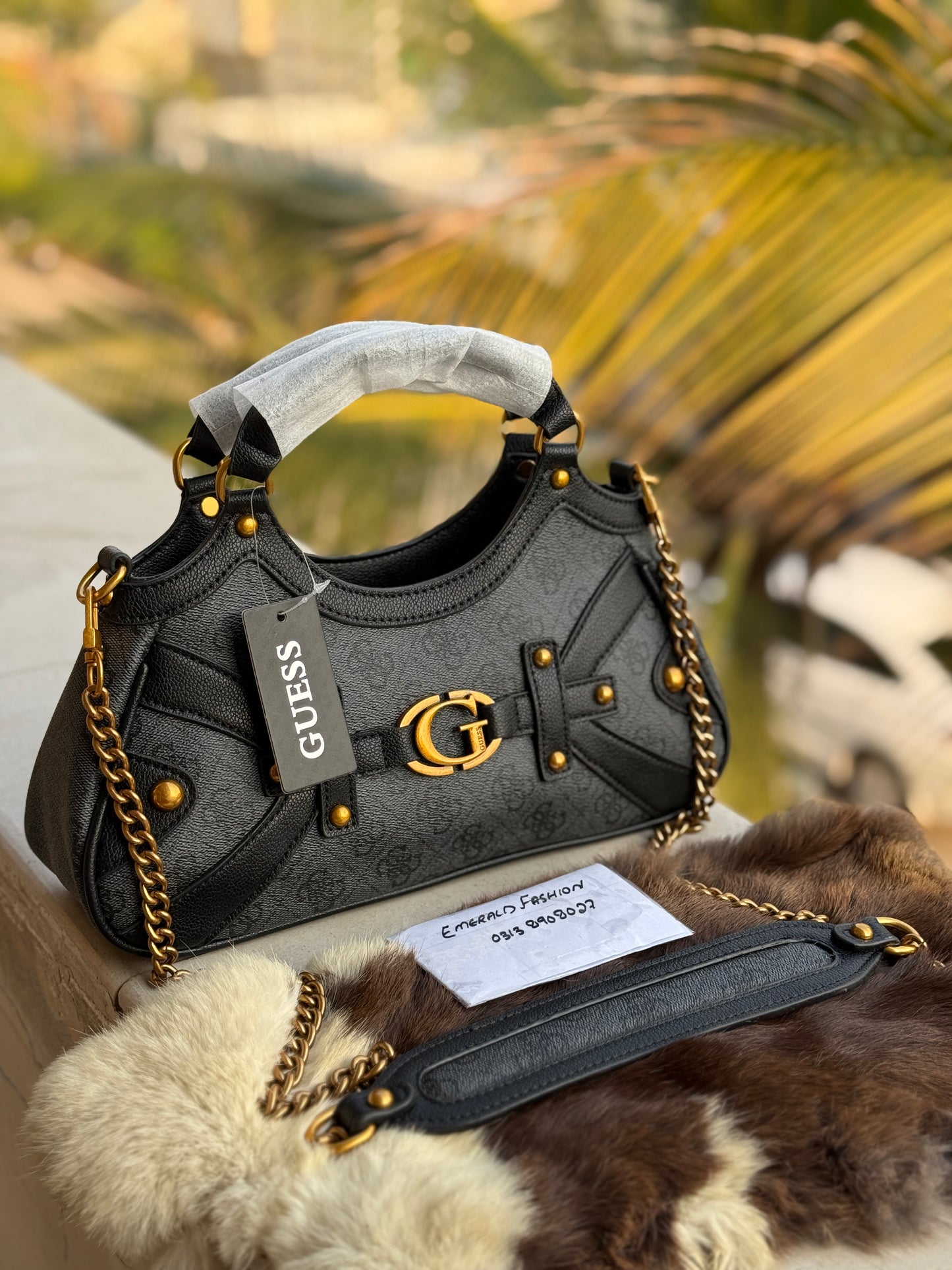 GUESS Mintha Satchel handbag-Master Series-Same as original