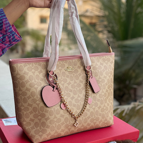 Coach City tote With Zip Closure & accessories-Master Plus Series