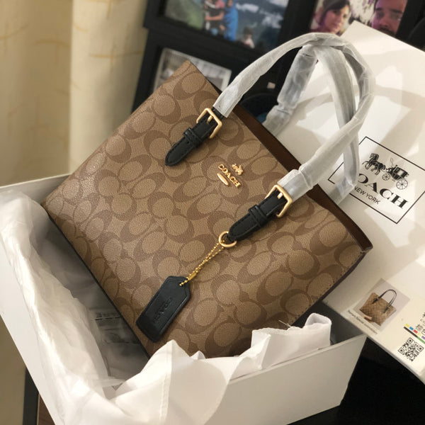 Coach MOLLIE 25 Tote Bag Lighter brown