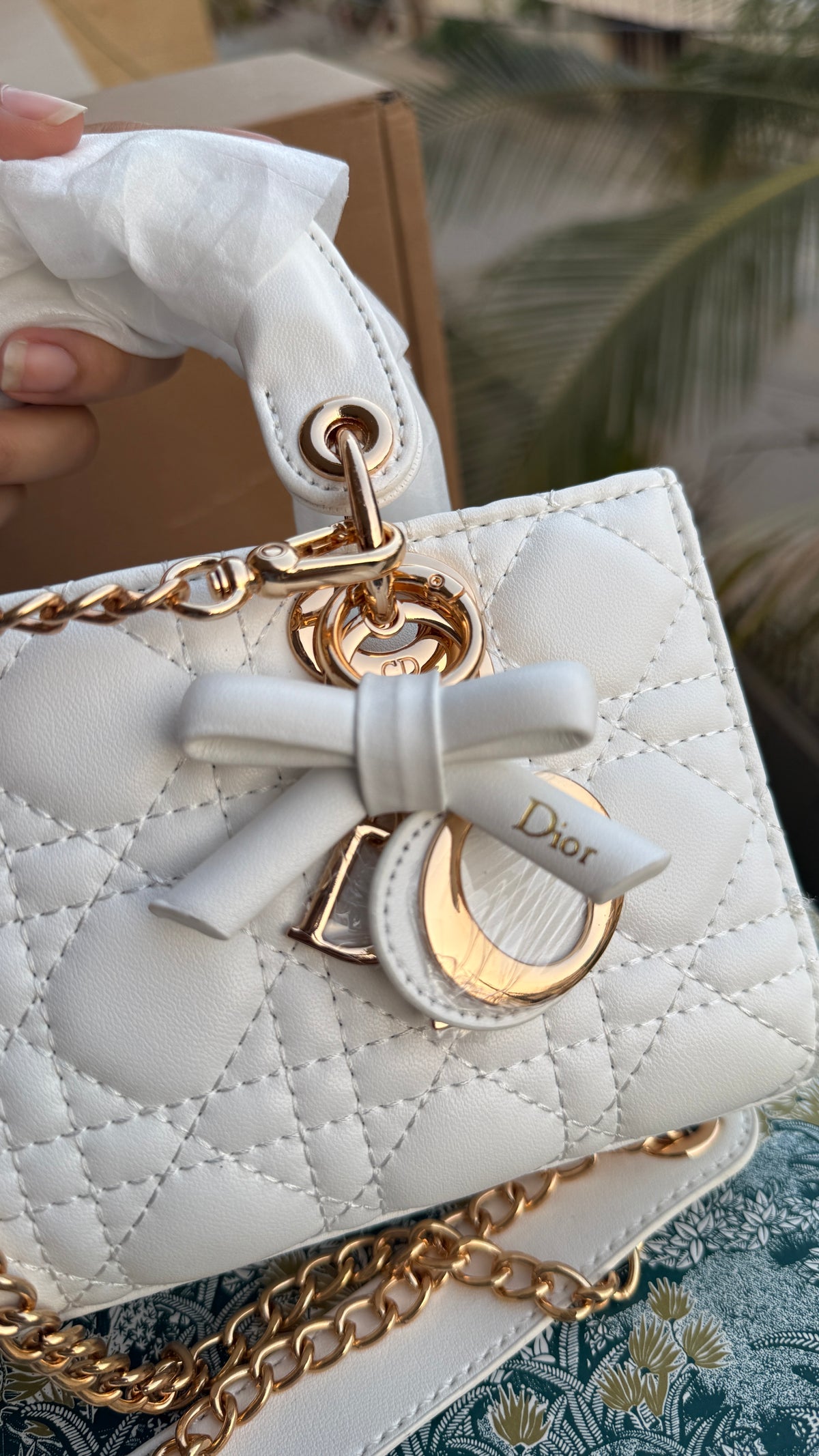 Lady D-Joy Bag-Bow Edition-AAA Series-Double Folding box
