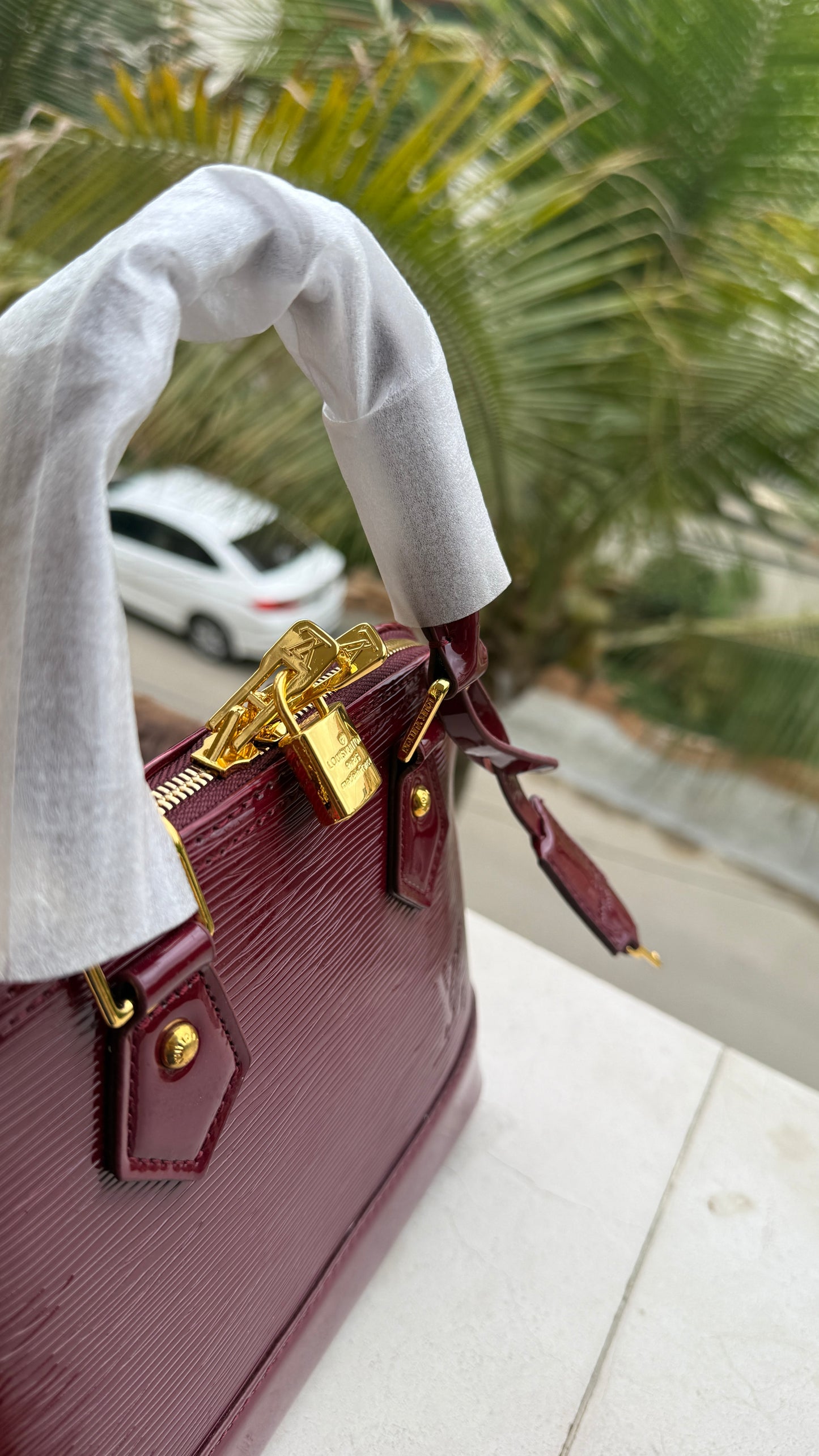 Louis Vuitton Electric Epi Alma BB handbag-Double box-Master Plus Series