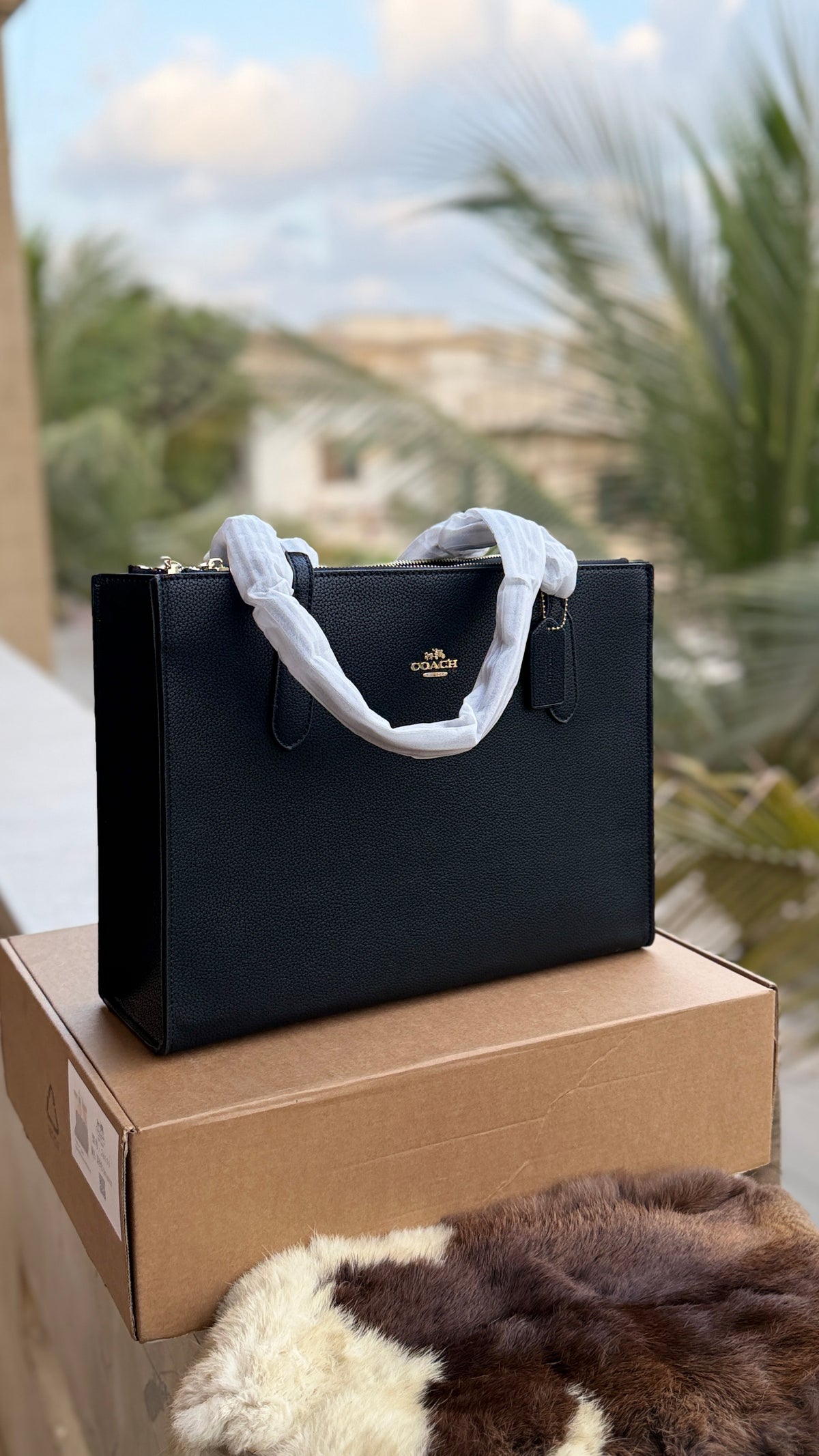 Coach Nina tote Folding Box Packing Master Plus series.