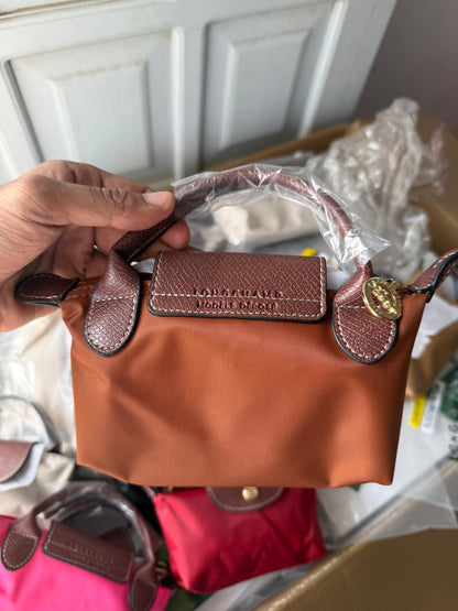 LONG CHAMP LE PLIAGE ORIGINAL POUCH WITH HANDLE ( Master Series )