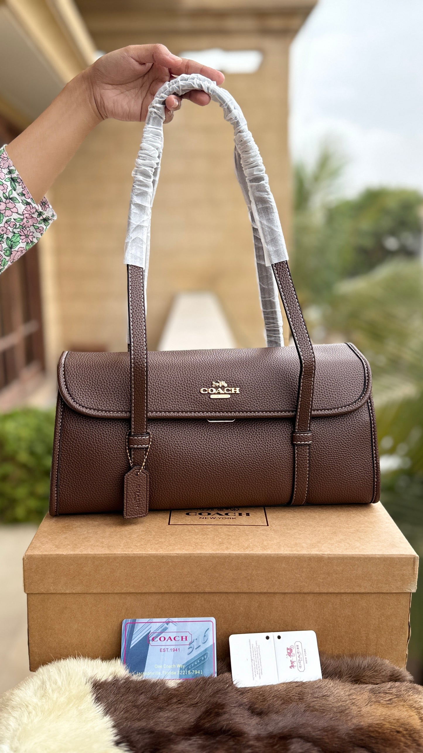 Coach Bridget Shoulder Flap Bag-Master Plus Series-With Box