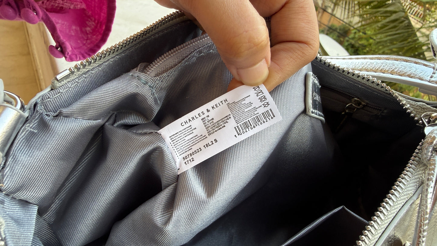 Charles & Keith Shoulder With Micro Bag-With box-Master Series.