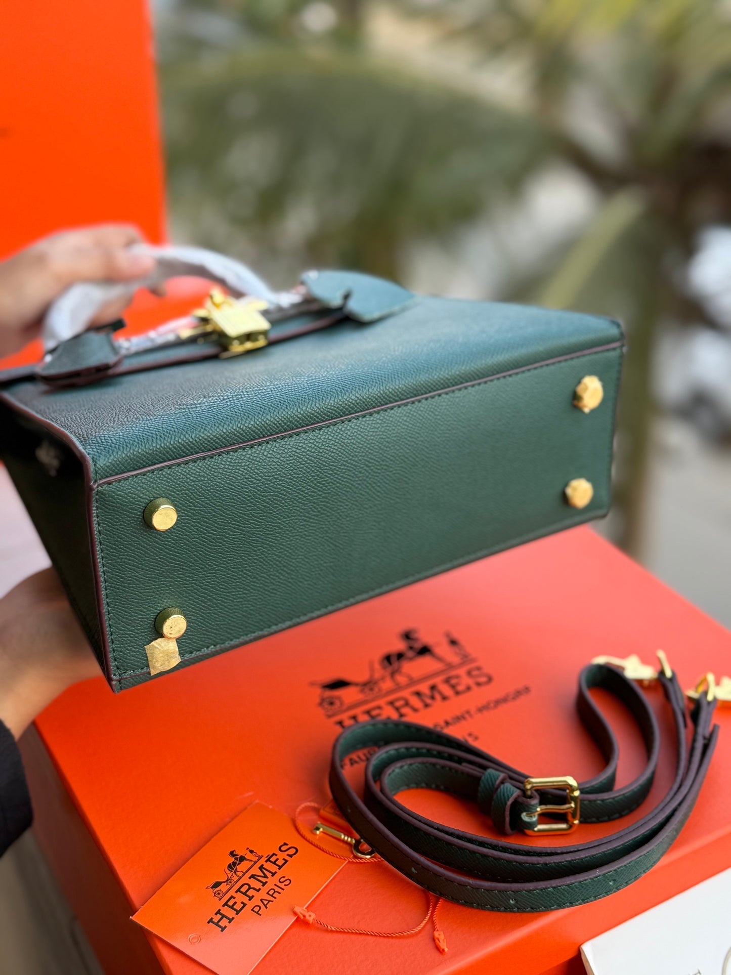 Hermés Kelly Bag-Master Series-Same As Original-Box Included