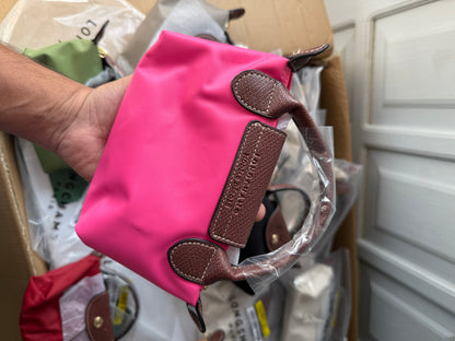 LONG CHAMP LE PLIAGE ORIGINAL POUCH WITH HANDLE ( Master Series )