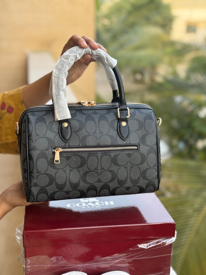 Coach Rowan Satchel With Box Master Series