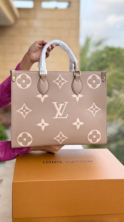 Louis Vuitton On The Go Tote With Double Box-Master Plus Series