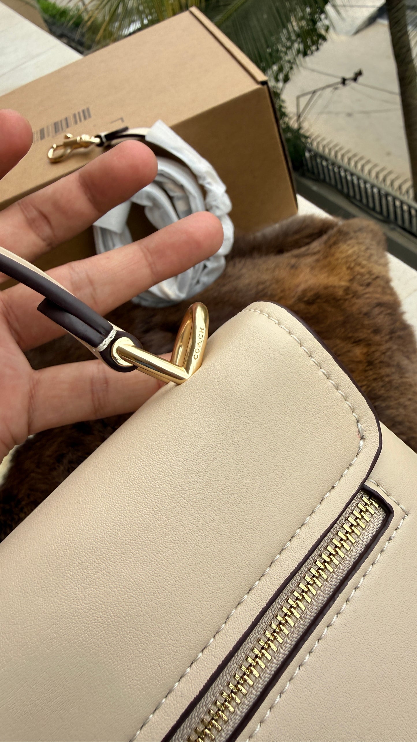 Coach Emory Top Handle Bag-Folding Box-Master Plus