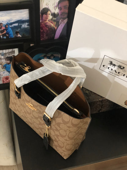 Coach MOLLIE 25 Tote Bag Lighter brown