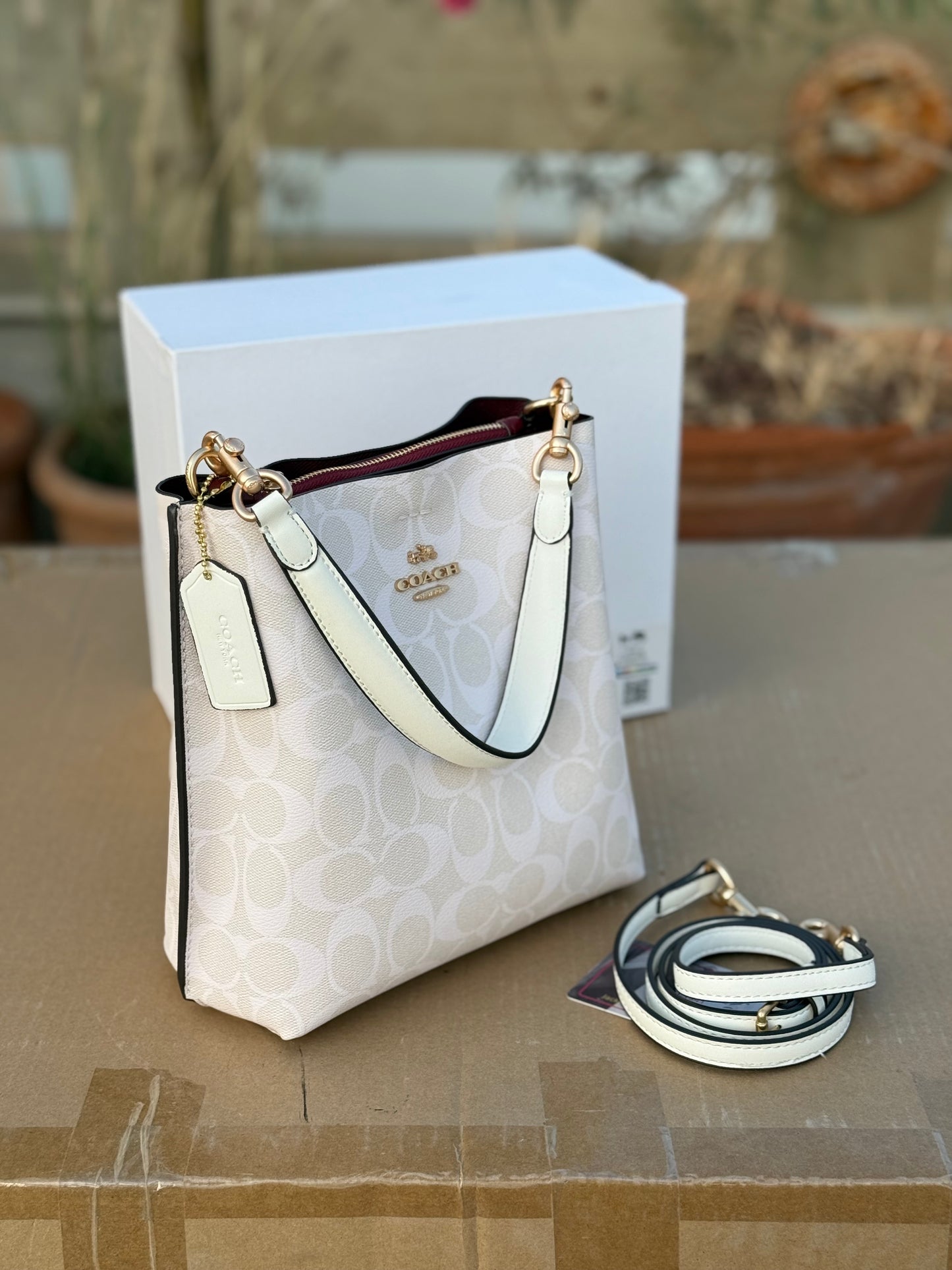 Coach Mollie 22 Bucket Bag Master Plus Series With box