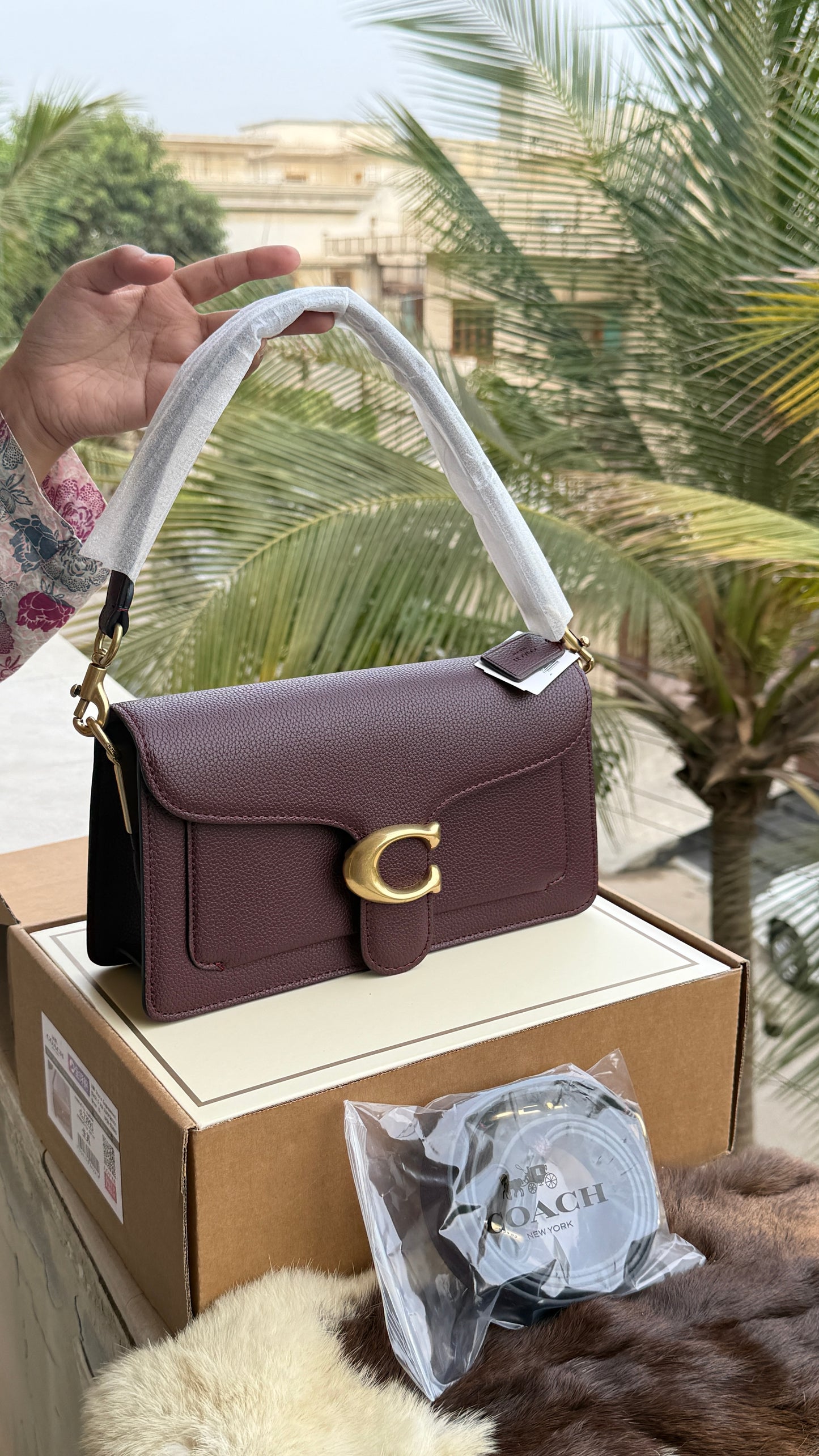 Coach Tabby 26 Shoulder Bag-Top Quality-Master Plus With Double Folding box.