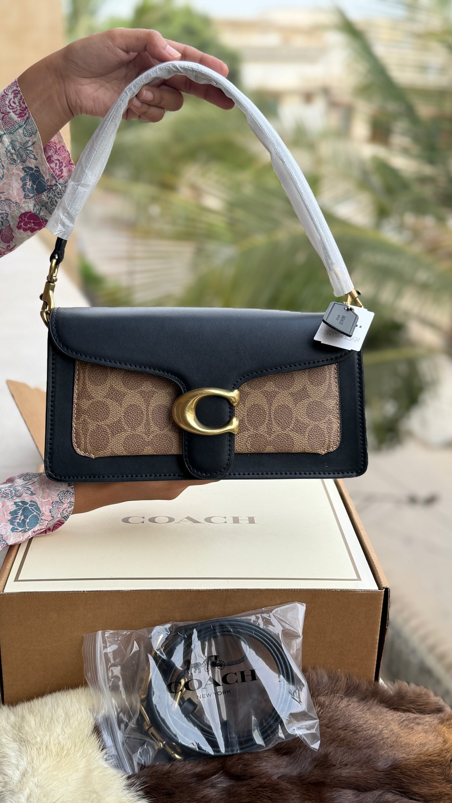 Coach Tabby 26 Shoulder Bag-Top Quality-Master Plus With Double Folding box.