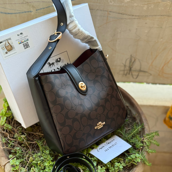 Coach Hadley Shoulder Convertible Crossbody bag-With Box-Master Series