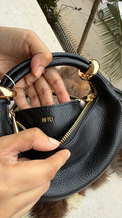 JW PEI Ellie Top Handle Bag-Master Plus Series-With Box-Coffee beans color.