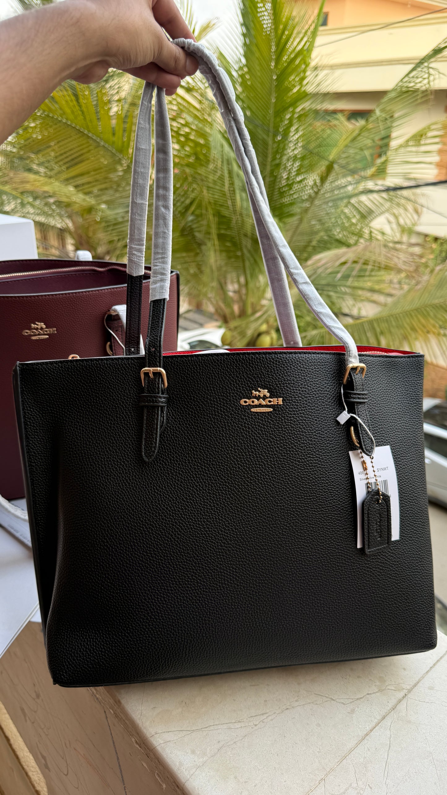 Coach Mollie Tote Large-With Box-Master Series