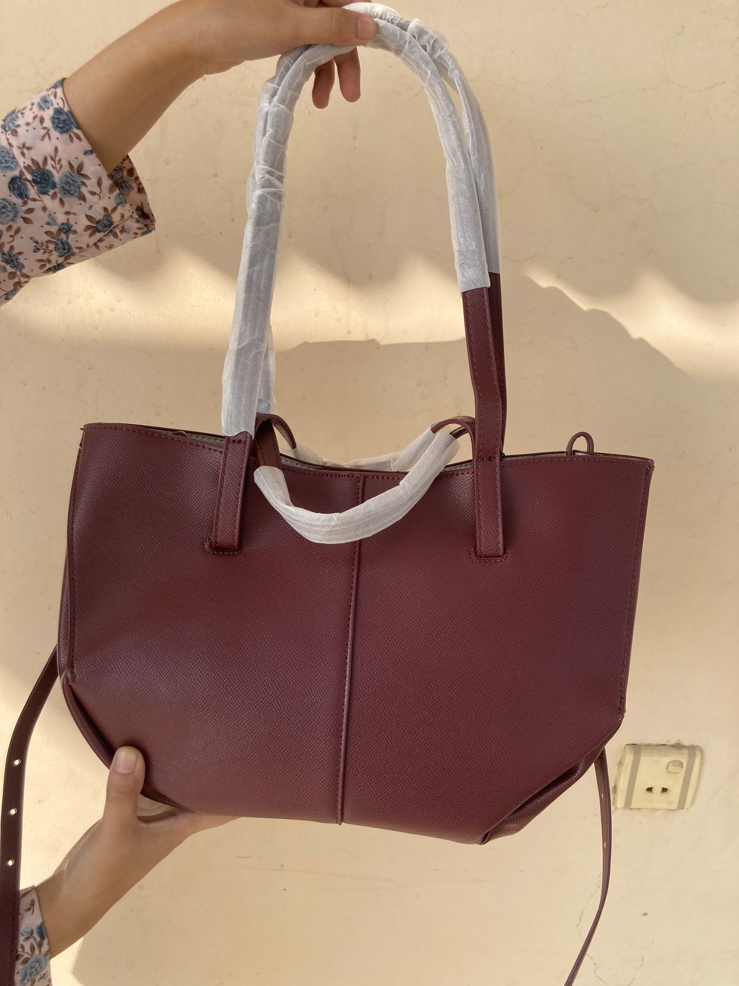 Polène Cyme Textured Edition Tote- AAA Top Quality With Folding Box