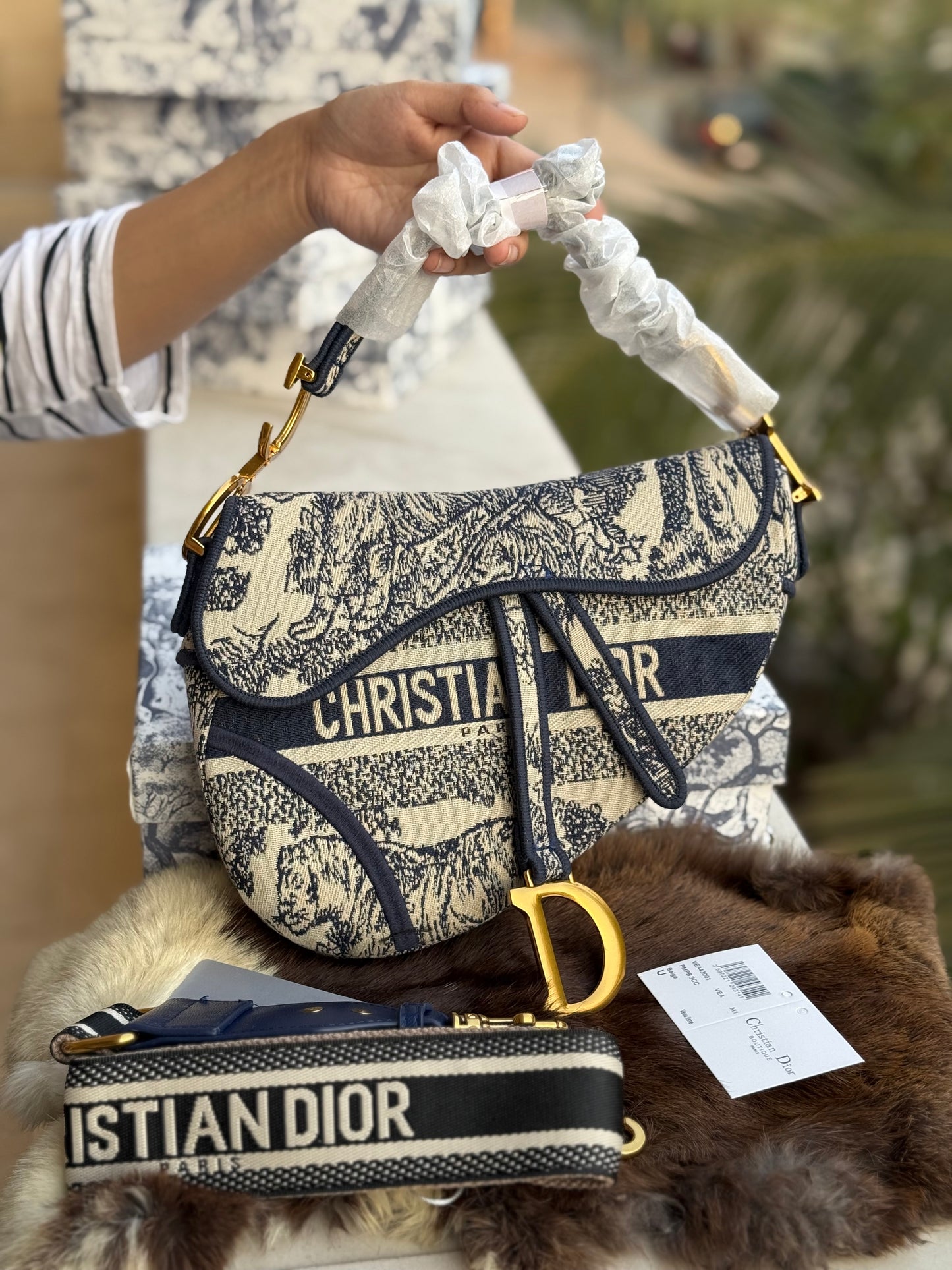 Christian Dior Saddle Bag-Master Plus Series-Box Packaging Include