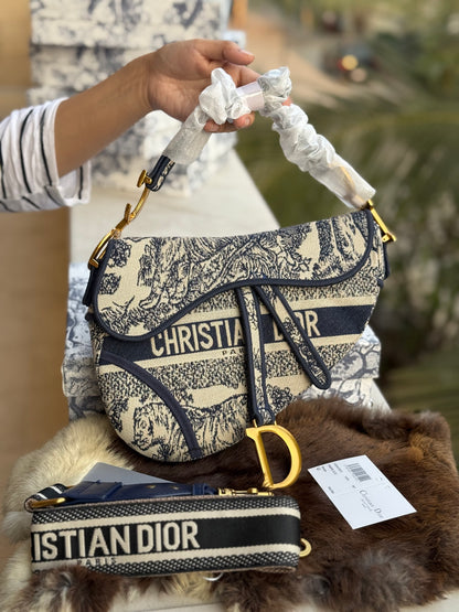 Christian Dior Saddle Bag-Master Plus Series-Box Packaging Include