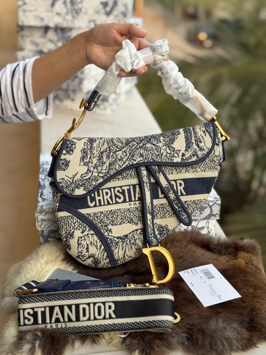 Christian Dior Saddle Bag-Master Plus Series-Box Packaging Include
