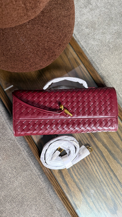Bottega Venetta Andiamo Clutch.