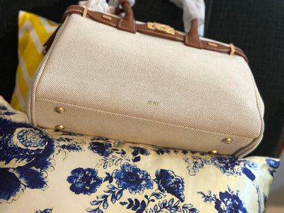 JW PEI Ziva Metal Lock Decoration Tote Bag-Master Series-Same as original