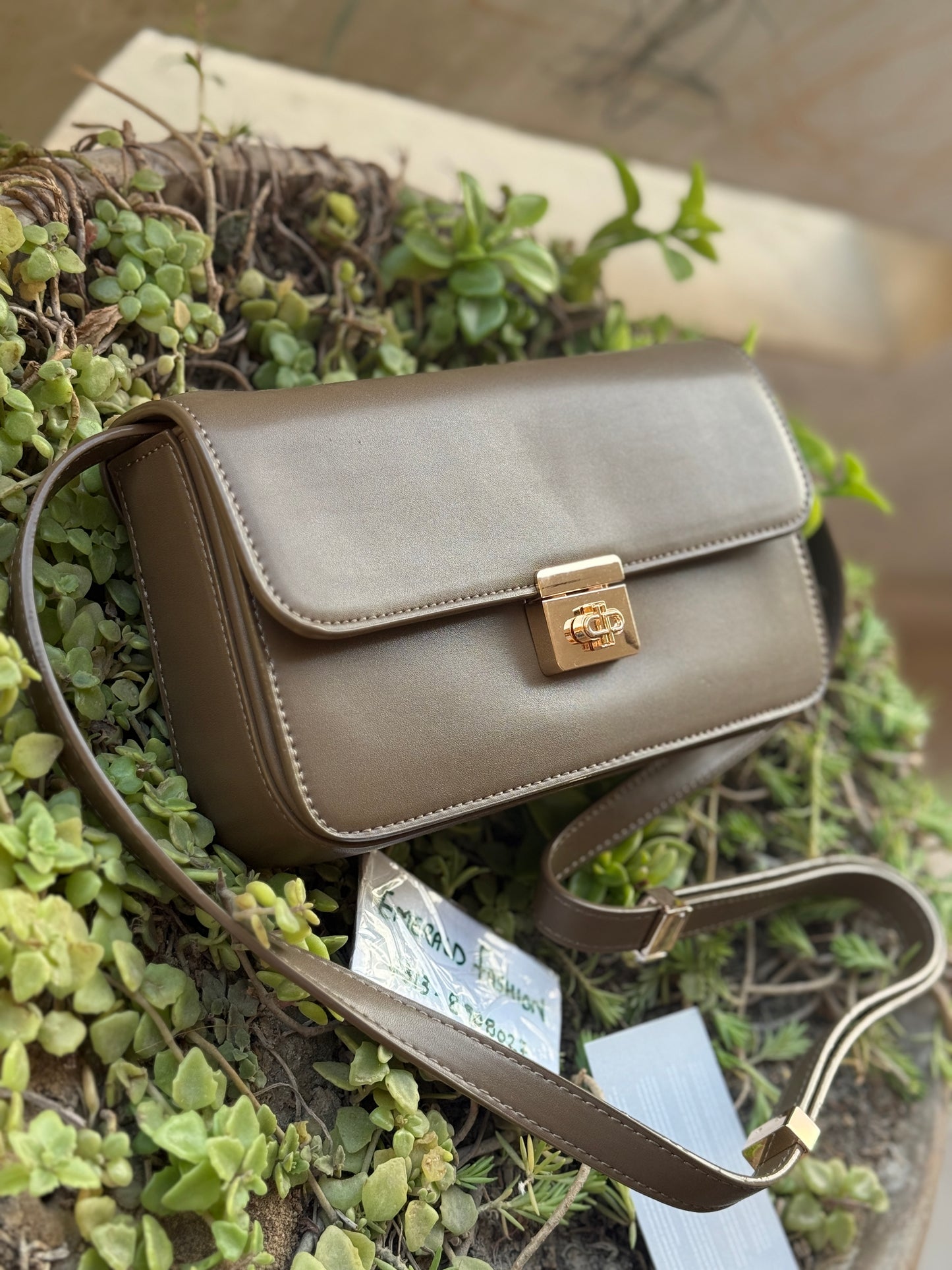 PEDRO Studio Shoulder Bag - Taupe Color-Master Series