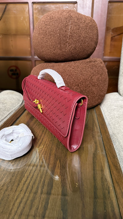Bottega Venetta Andiamo Clutch.