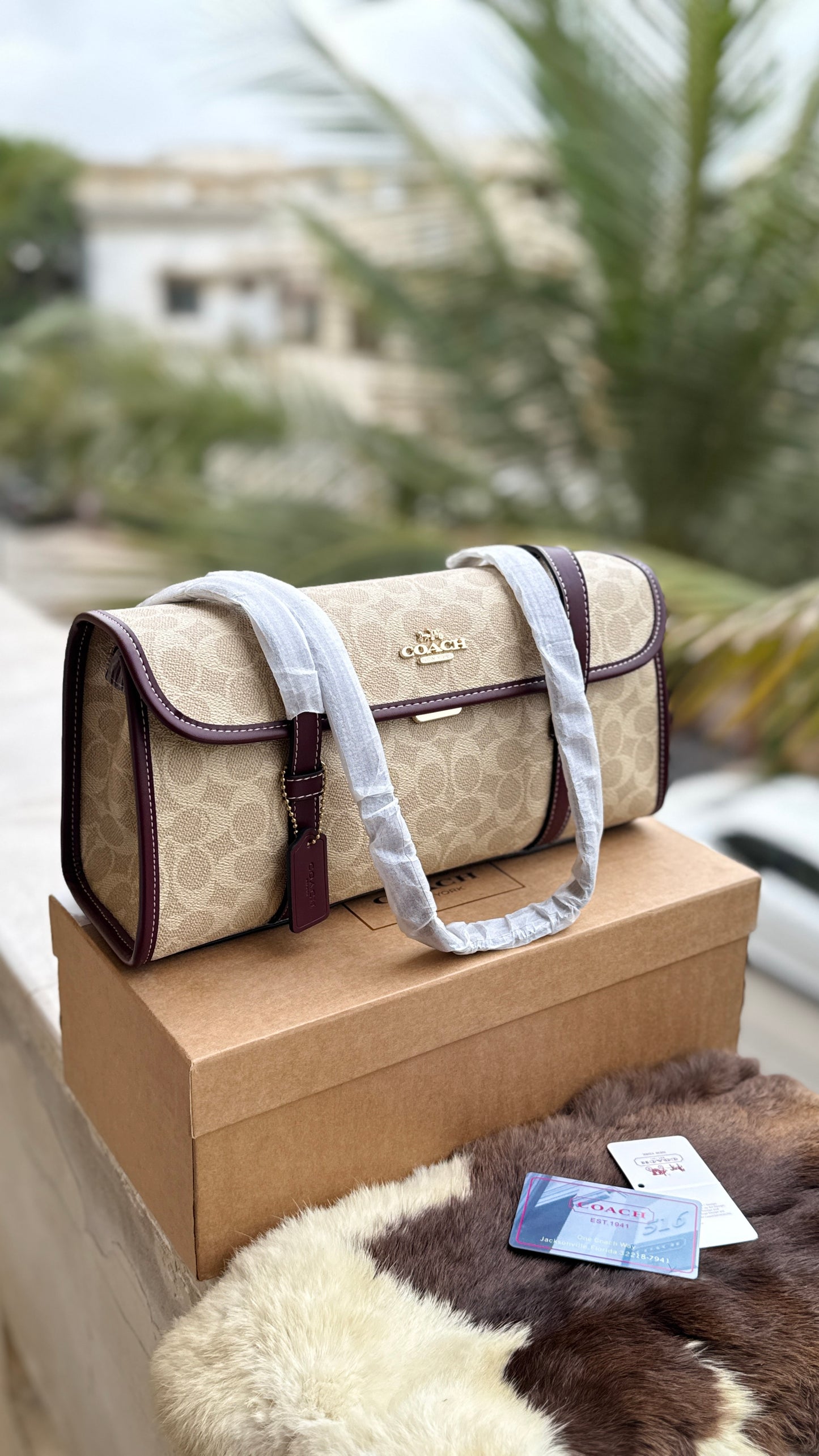 Coach Bridget Shoulder Flap Bag-Master Plus Series-With Box
