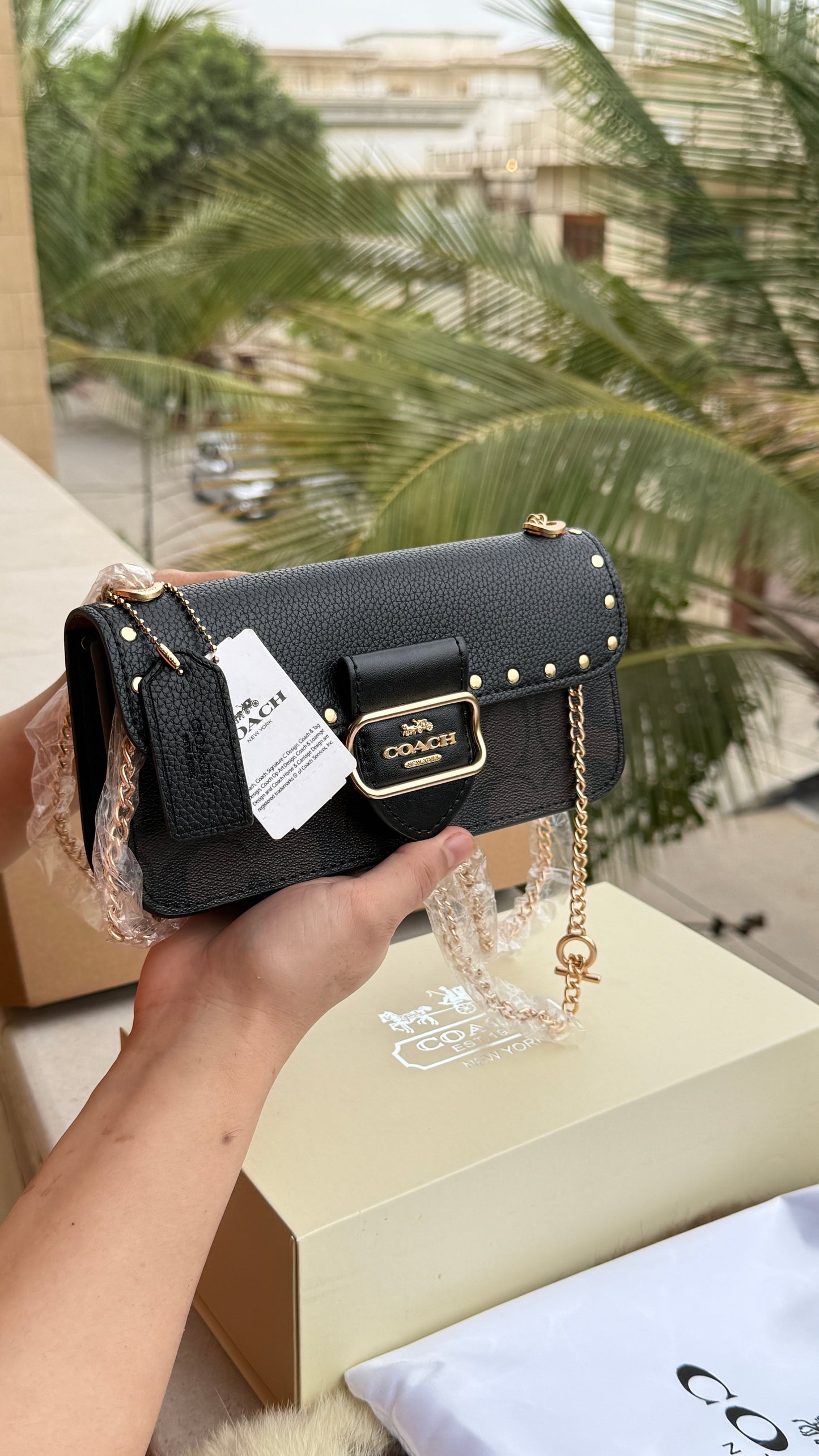 Coach Morgan Mini Crossbody/Shoulder-Master Plus Series-Folding double Box