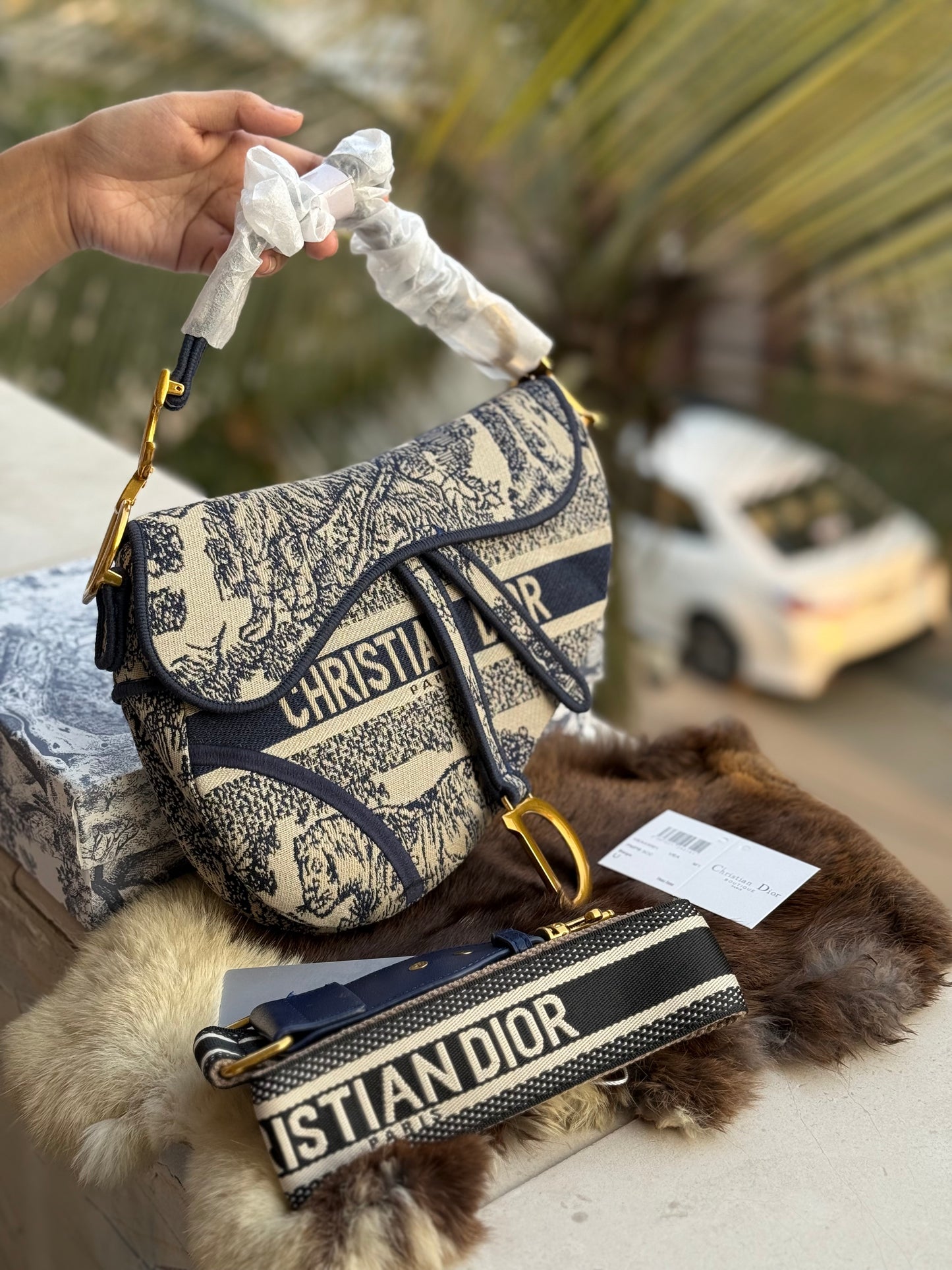 Christian Dior Saddle Bag-Master Plus Series-Box Packaging Include