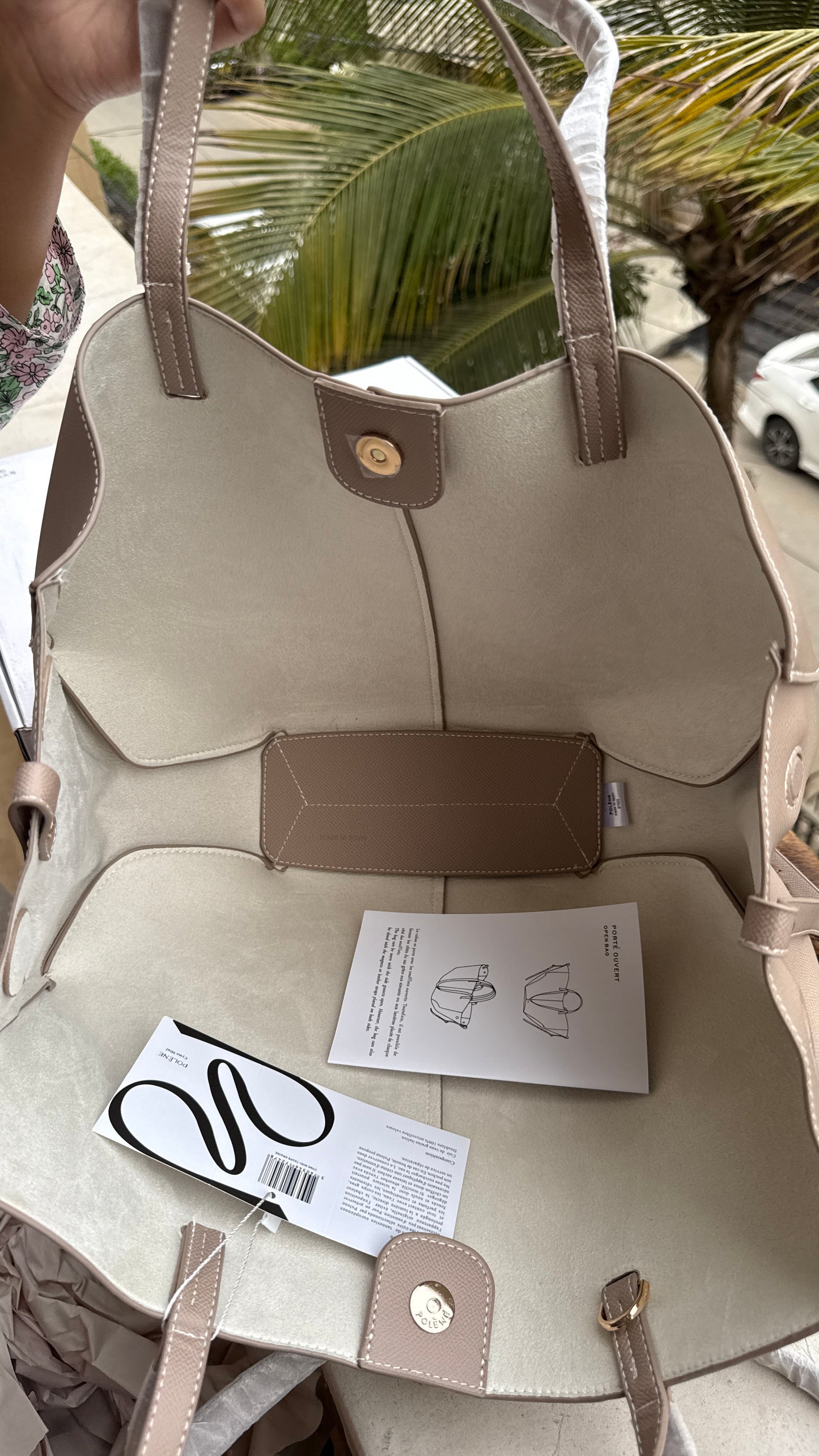 Polène Cyme Textured Edition! AAA-Top Quality With Folding Box.