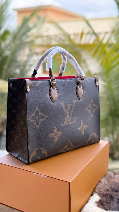 Louis Vuitton On The Go Tote With Double Box-Master Plus Series