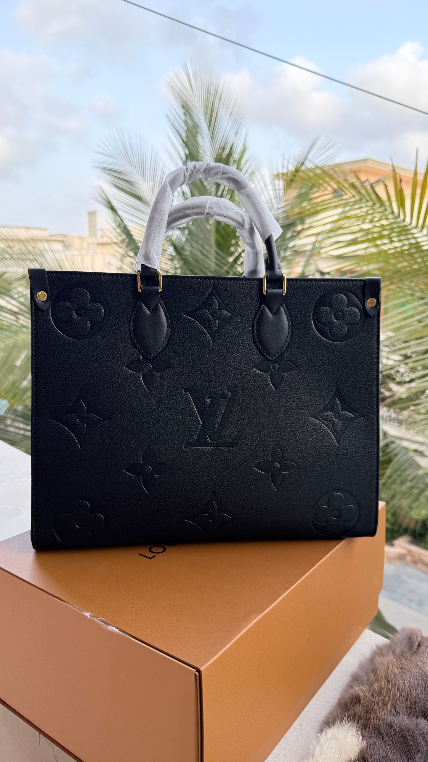 Louis Vuitton On The Go Tote With Double Box-Master Plus Series