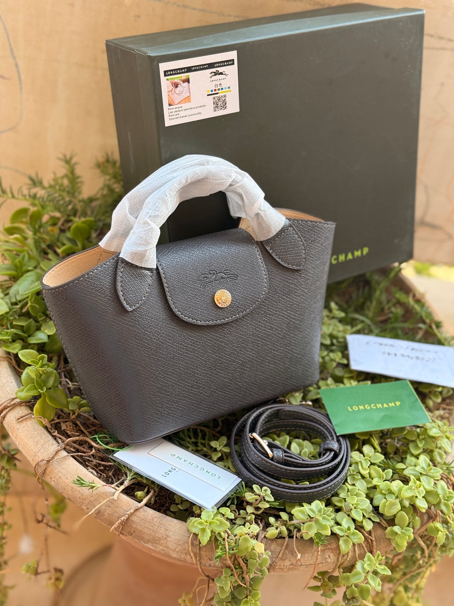 Long Champ ÉPURE XS Tote-Master Plus Series-Same as original-With Box