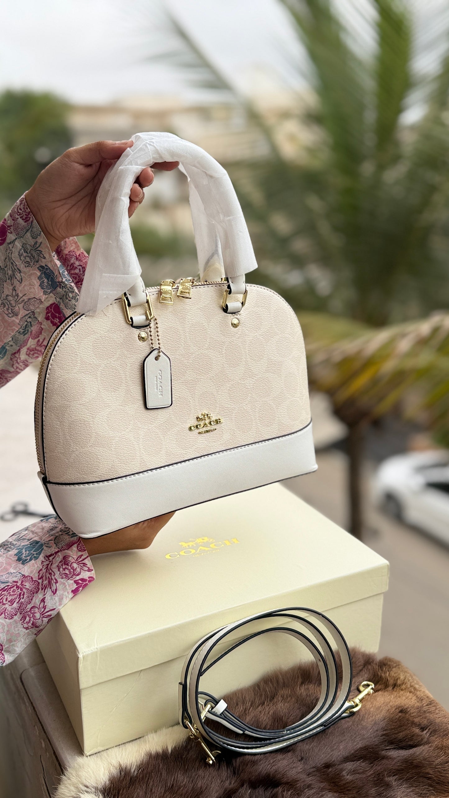 Coach Mini Sierra Satchel-With box Master Series