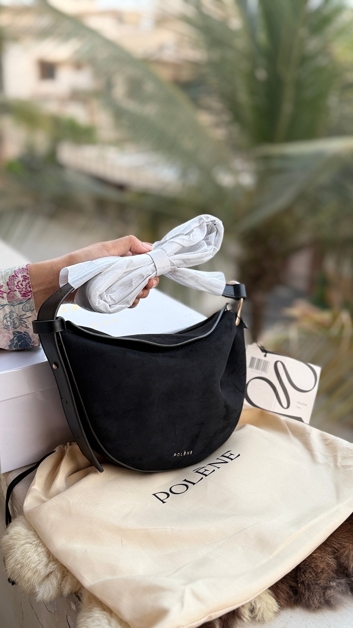 Polène Tonca Suede-Master Plus Series with box