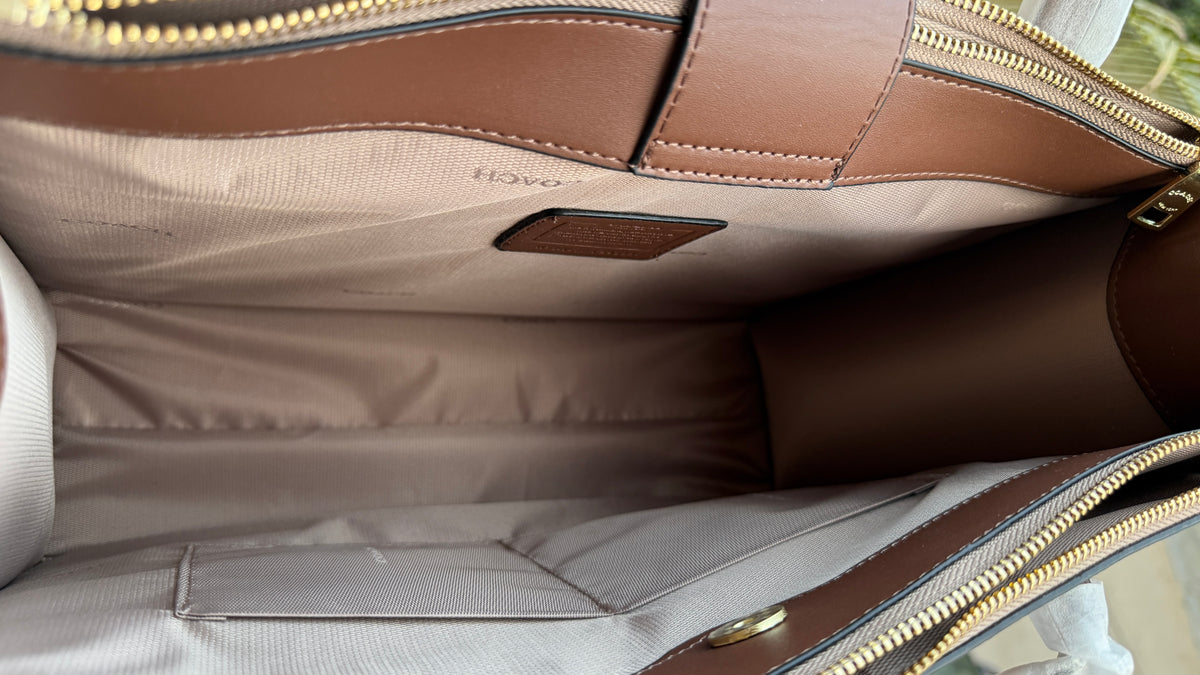 Coach Nina tote Folding Box Packing Master Plus series.