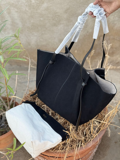 Polène Cyme Large tote bag suede-Master Series-Same as original.