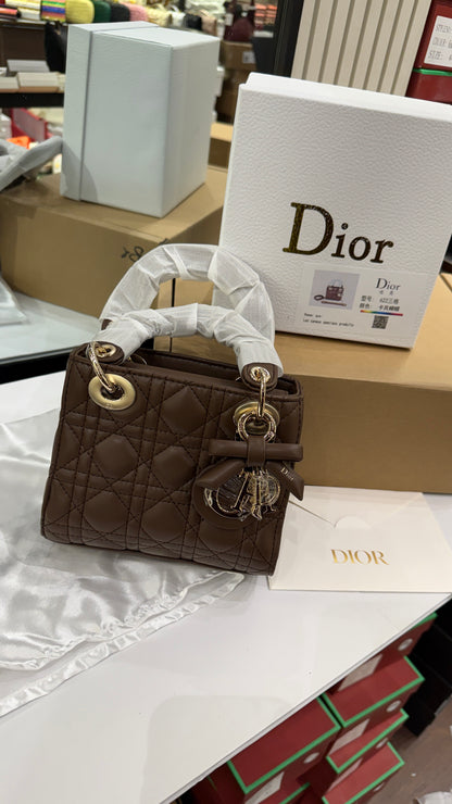 Lady Dior Mini By Dior-AAA Series-Double Folding Box