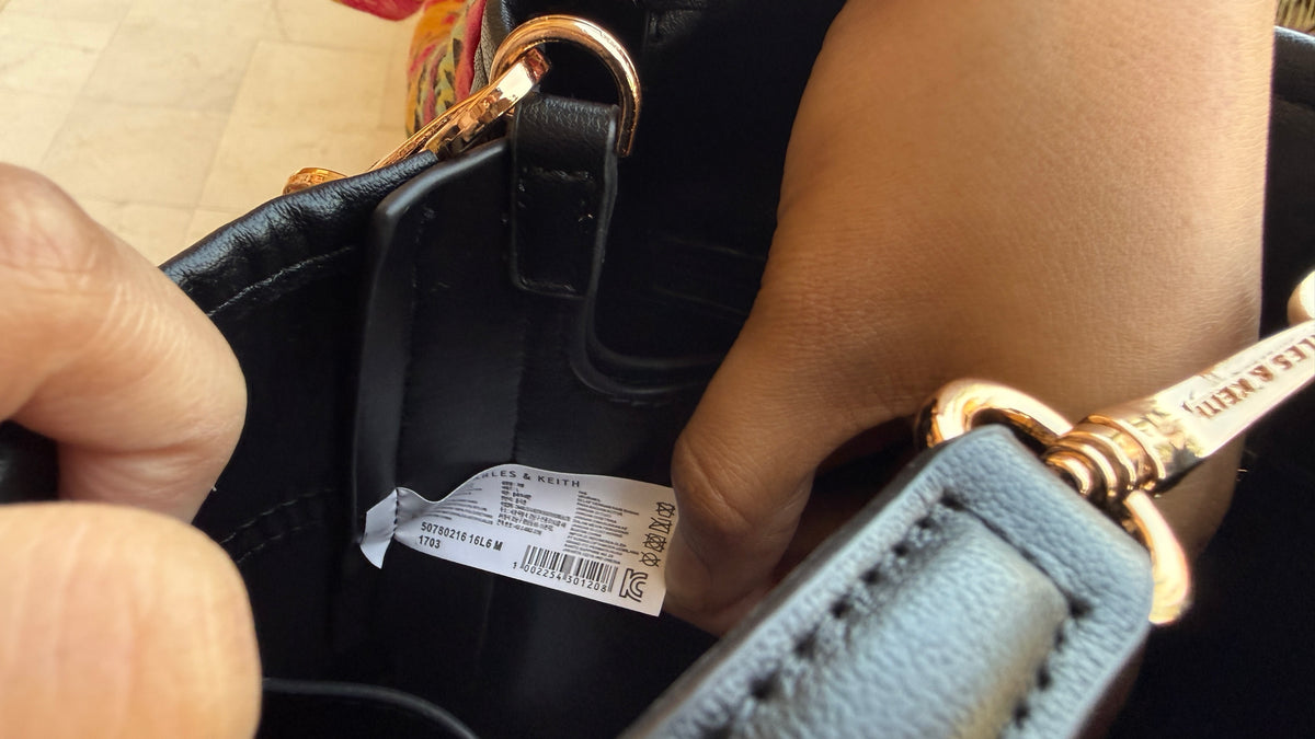 Charles & Keith Scottie Bucket Bag-Master Plus Series-With Paper Bag
