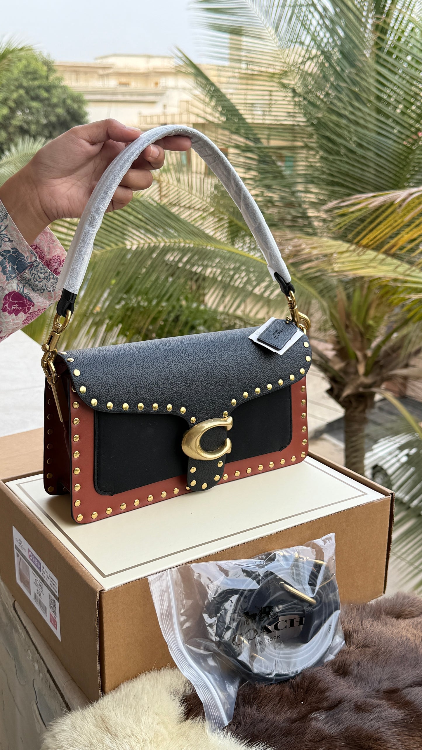 Coach Tabby 26 Shoulder Bag-Top Quality-Master Plus With Double Folding box.